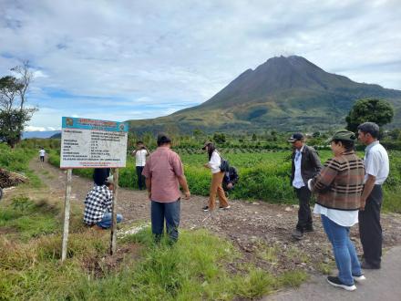 Monitoring dan Evaluasi Inspektorat Kabupaten Karo Ke Desa Kutarayat
